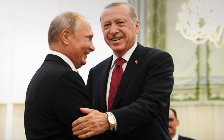 Ρ.Τ.Ερντογάν προς Β.Πούτιν: «Η Ουάσιγκτον μας ασκεί πιέσεις για τους S-400»