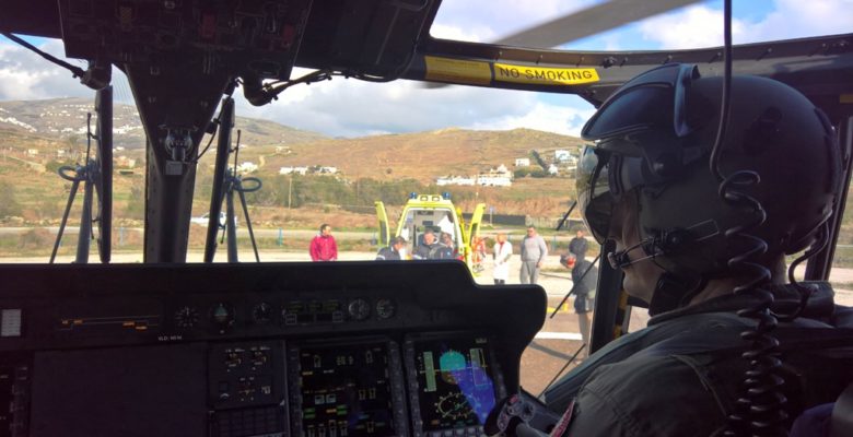 Αεροδιακομιδή :Το NH-90 της Α.Σ παλεύει με τις αντίξοες καιρικές συνθήκες στο Αιγαίο (βίντεο)