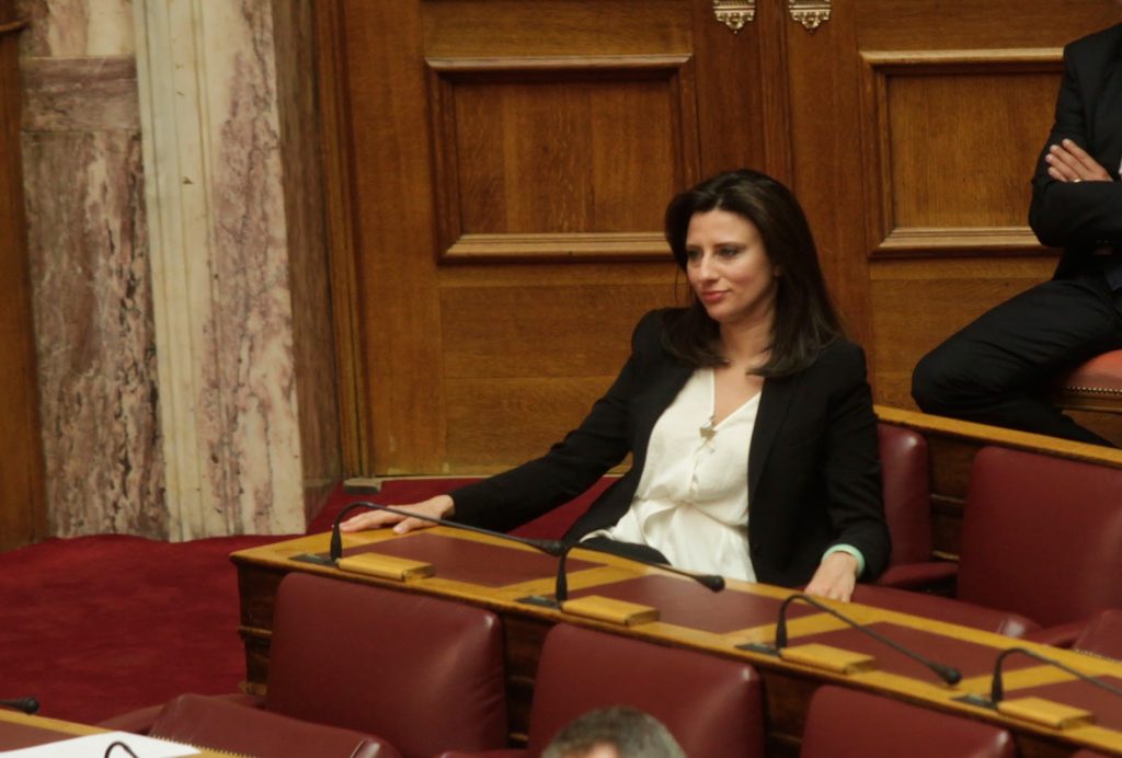 Νίνα Κασιμάτη: Θα διαμαρτυρηθεί στον Νίκο Βούτση για τη διαρροή του ψηφοδελτίου της