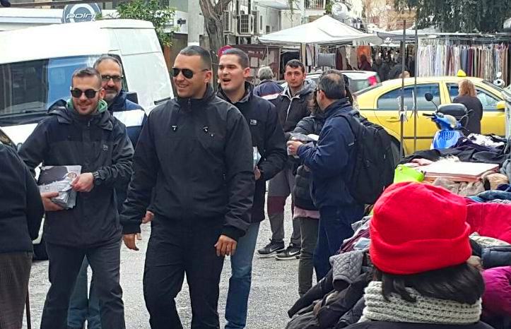 Στους Αμπελόκηπους ο υποψήφιος δήμαρχος για την Αθήνα Η.Κασιδιάρης (βίντεο)