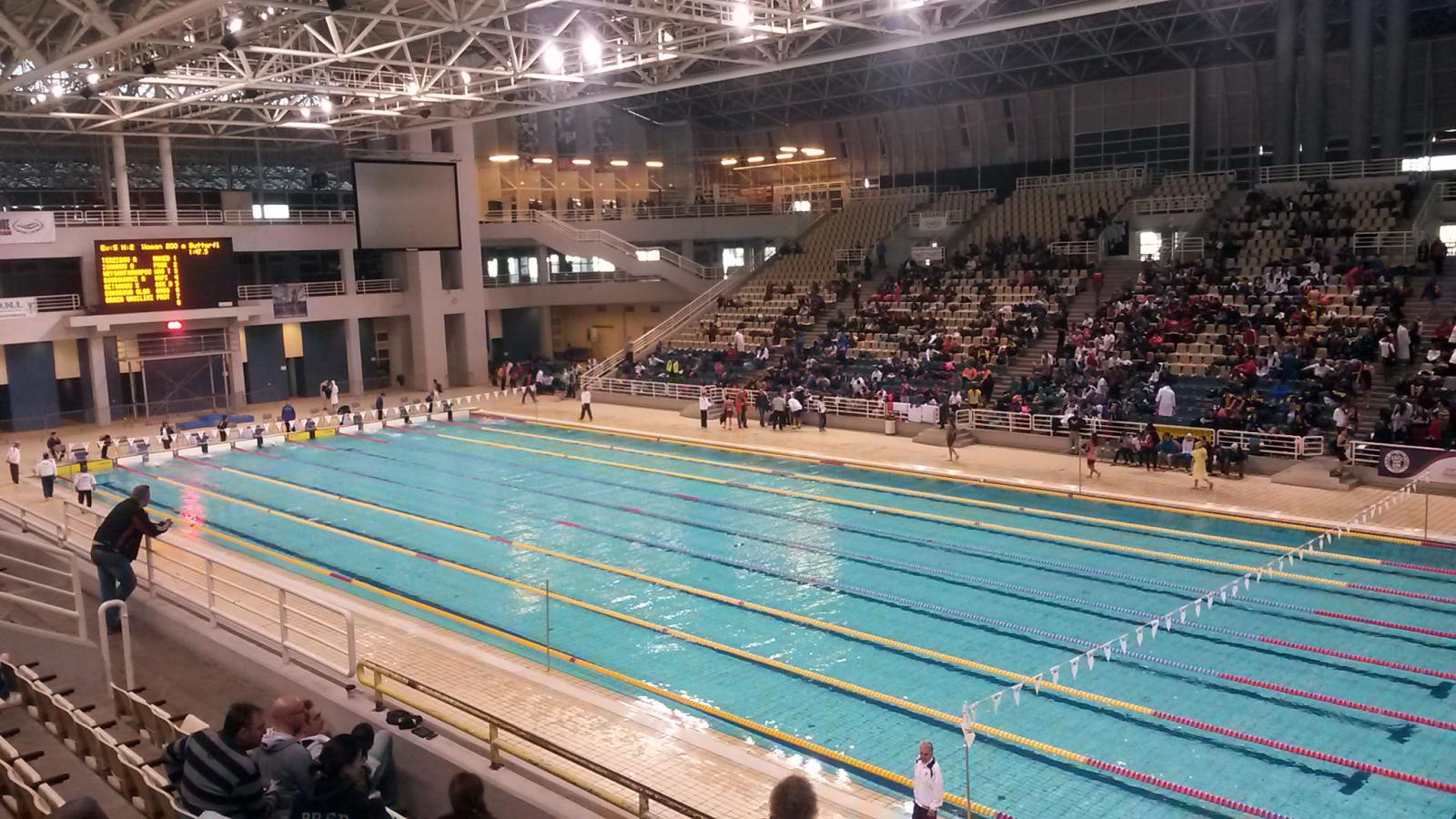 Φωτιά στο ΟΑΚΑ- Ματαιώθηκαν οι κολυμβητικοί αγώνες