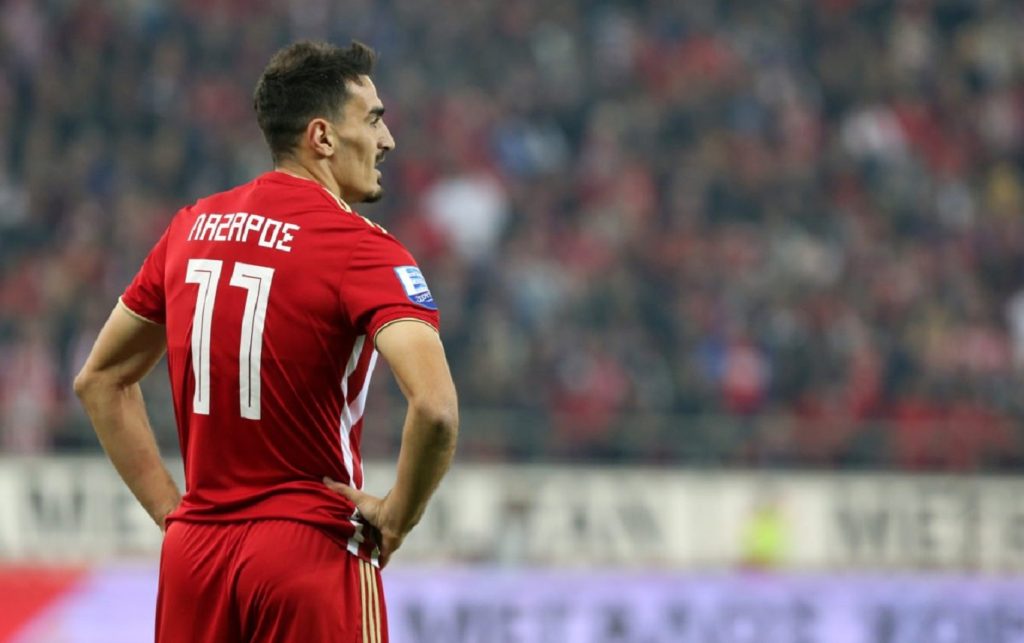 Ολυμπιακός: Σοκ με Λάζαρο – Ρήξη πρόσθιου χιαστού και έξι μήνες εκτός