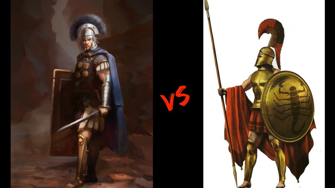 Σπαρτιάτες πολεμιστές vs Ρωμαίων λεγεωνάριων: Σύγκριση εκπαίδευσης και εξοπλισμού (βίντεο)