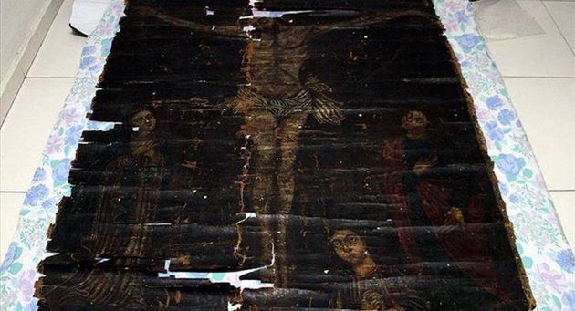 Βρέθηκε σπάνια εικόνα του Χριστού από τον 13ο αιώνα