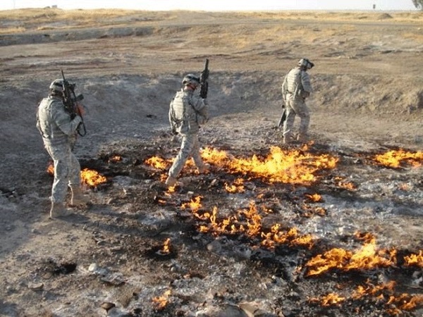 Η «αιώνια φωτιά» που καίει εδώ και τέσσερις χιλιετίες στο Ιράκ