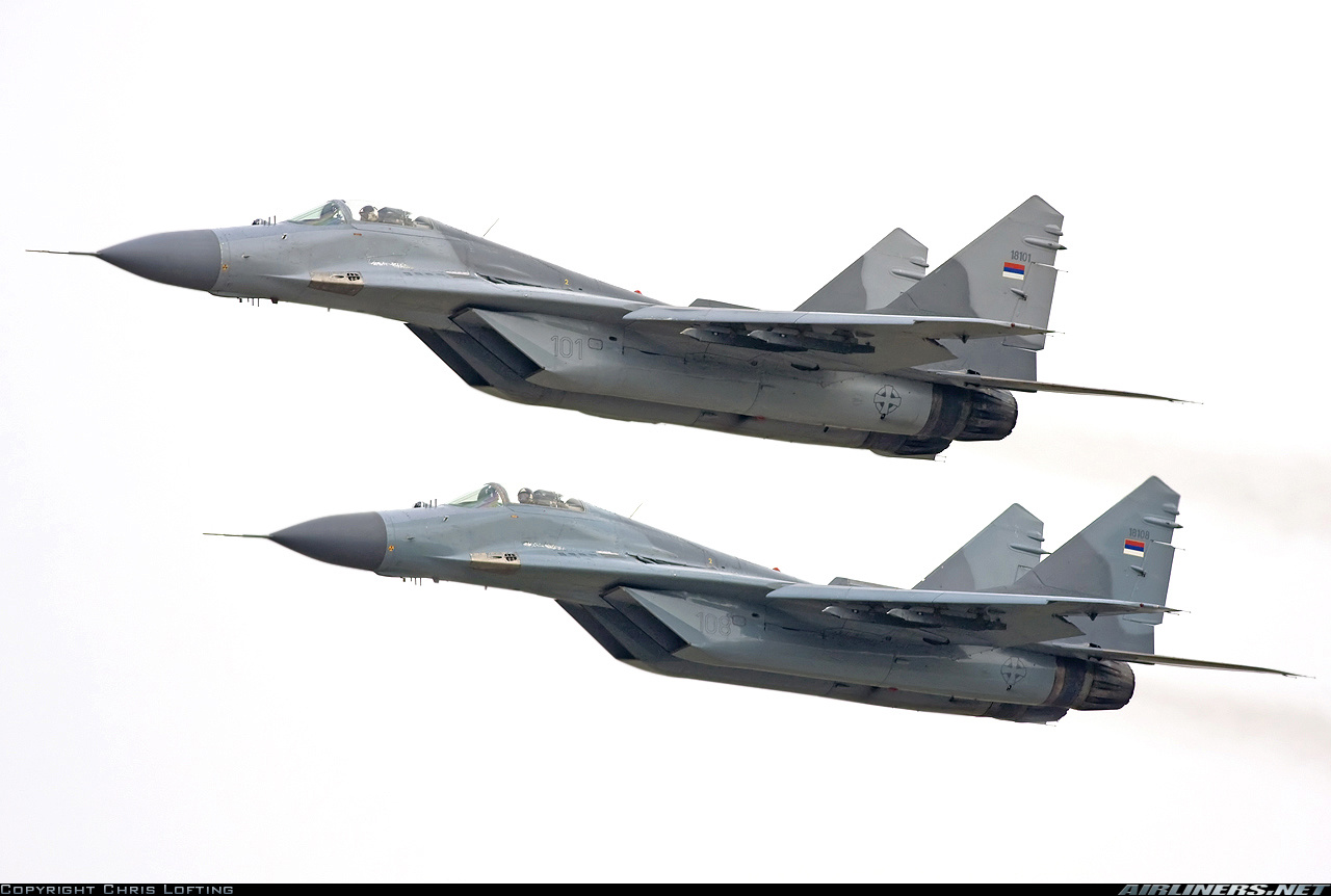 Τέσσερα MiG-29 προσγειώθηκαν στην Σερβία – Αιφνιδιαστική ενίσχυση από Λευκορωσία!