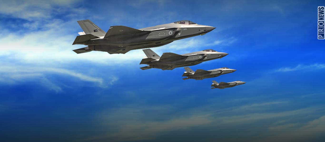 Ζοφερές εικόνες για την Ελλάδα: Τα πρώτα 4 τουρκικά stealth μαχητικά F-35 για πρώτη φορά σε κοινή πτήση