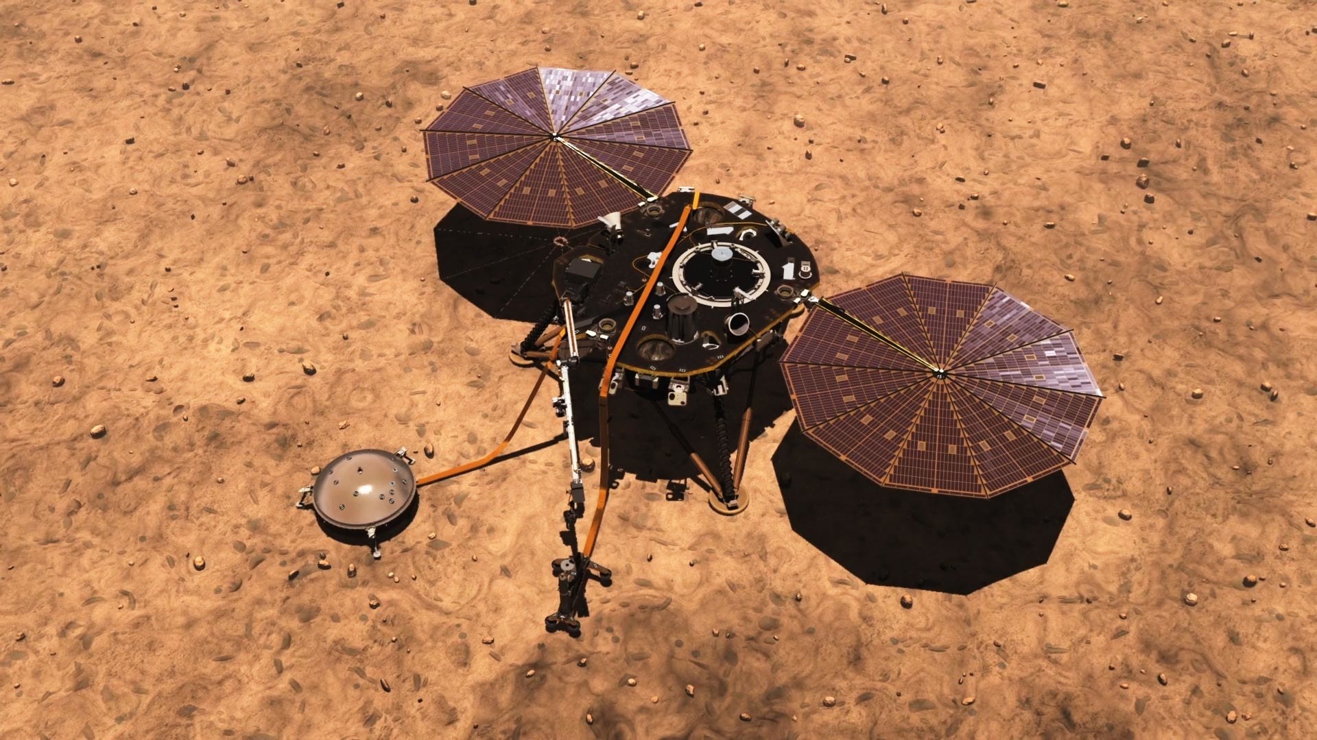 Το υπέδαφος του Άρη ξεκίνησε να εξερευνά το ρομποτικό εργαστήριο InSight της NASA
