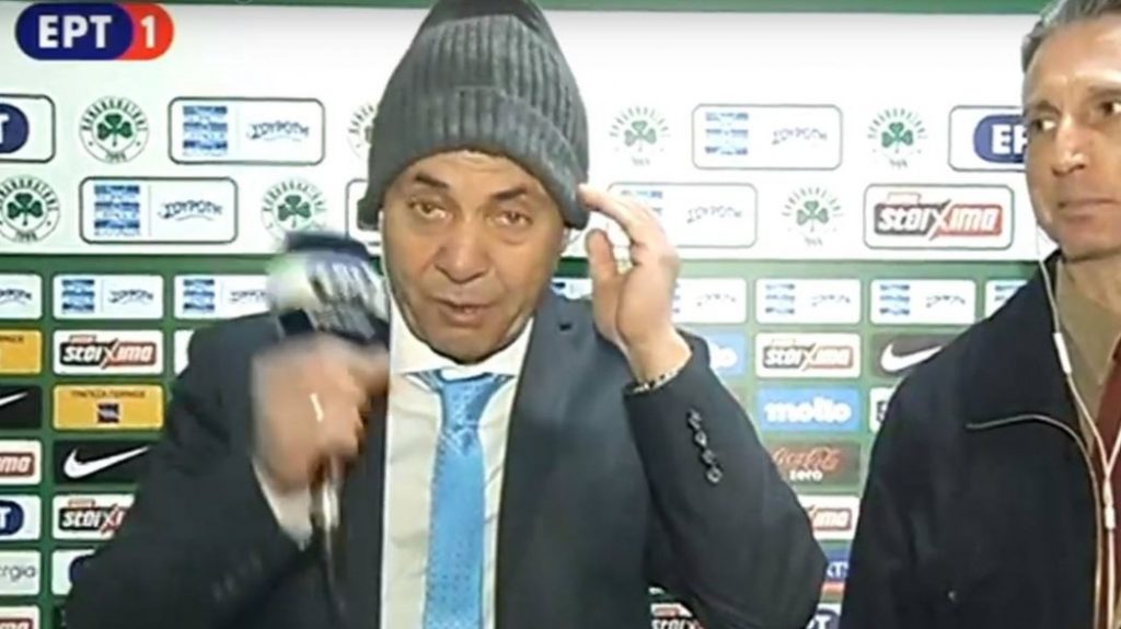 Έπος Μίνου: Βγήκε live με το σκουφάκι του Λουτσέσκου!