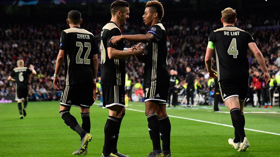 Ταπείνωση για τη Ρεάλ μέσα στο Μπερναμπέου – Ήττα-σοκ με 1-4 από τον Άγιαξ και αποκλεισμός για τη «Βασίλισσα»