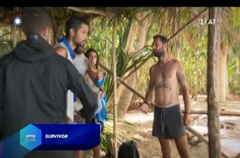Survivor: Άγριος καβγάς Τόνι – Βασιλικού! «Δαλάκα, δώσ’ του το εσώρουχό σου» – «Θα σου σπάσω τα σαγόνια» (βίντεο)