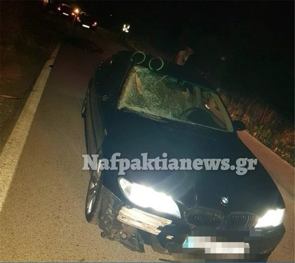 Ναυπακτία: Σφοδρή σύγκρουση ΙΧ με… άγριο άλογο! (φωτο-βίντεο)