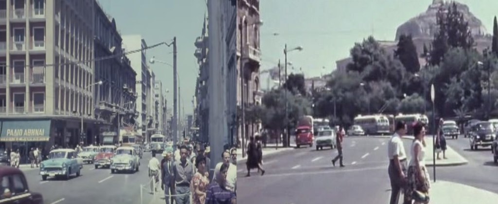 Δείτε πως ήταν οι δρόμοι της Αθήνας το μακρινό 1962 (βίντεο)