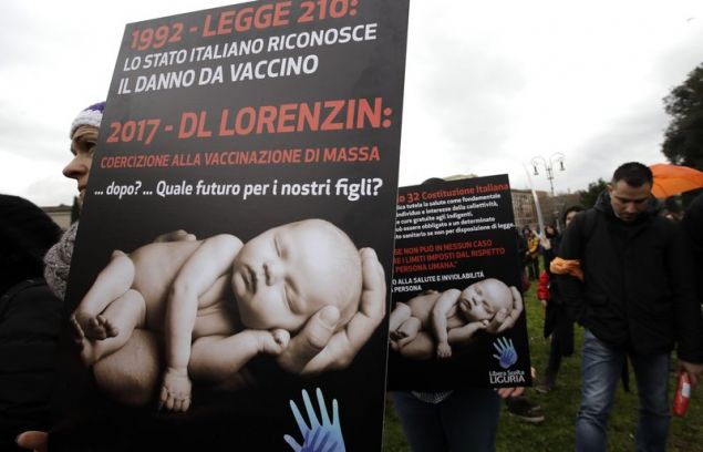 Ιταλία: Απαγόρευση στην είσοδο στο σχολείο & πρόστιμο 500 ευρώ στα αμβολίαστα παιδιά