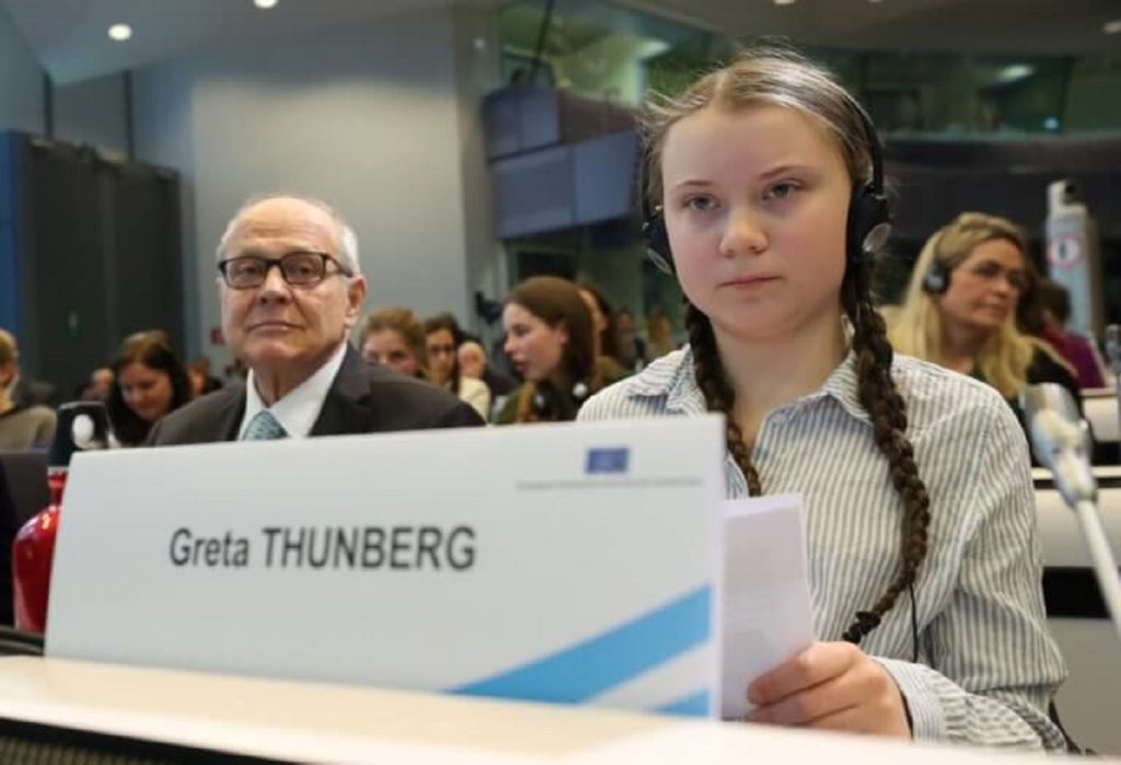 Μία ανήλικη κοπέλα από τη Σουηδία υποψήφια για το Νόμπελ Ειρήνης!