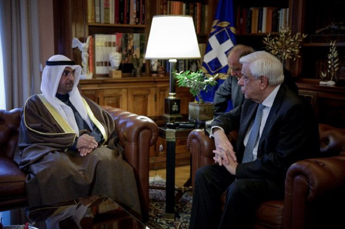 Π. Παυλόπουλος: Συνάντηση με τον υπουργό Οικονομικών του Κουβέιτ