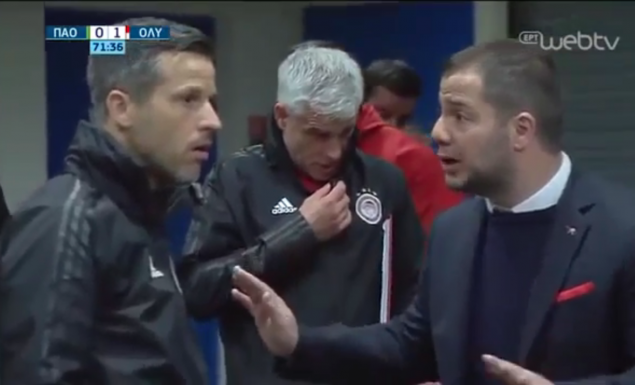 Αποκάλυψη: Η στιγμή που ο Ολυμπιακός ζητά να διακοπεί το παιχνίδι! (βίντεο)