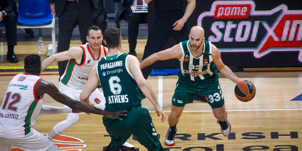 Γλίτωσε την «αυτοκτονία» o Παναθηναϊκός – Νίκησε 72-70 την Μπασκόνια για την Euroleague