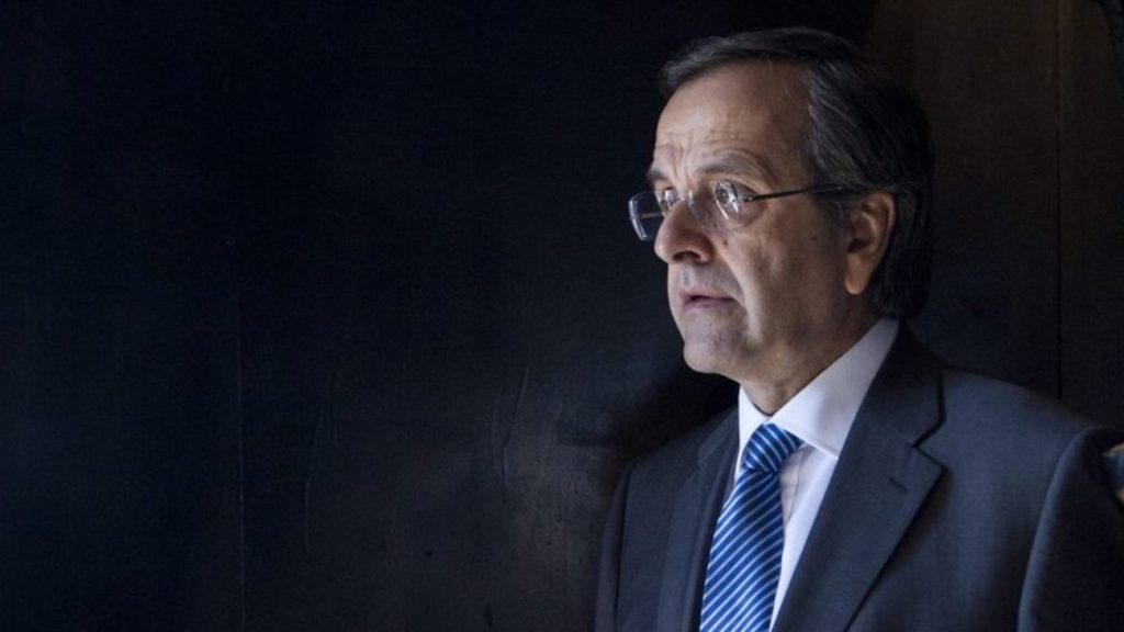 Μήνυμα Σαμαρά για τις ευρωεκλογές: «Η όρθια και γαλάζια Ελλάδα έρχεται – Δείξτε τους την πόρτα»