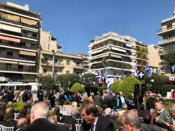 Αποκαλυπτήρια της προτομής του ήρωα Νικηταρά από τον Βαγγέλη Μαρινάκη (φωτο)