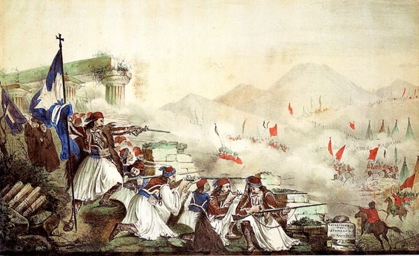 Στις σκληρότατες μάχες της Αθήνας το 1827, που κατέληξαν σε στρατηγική ήττα 130 Κύπριοι έπεσαν ηρωικά μαχόμενοι
