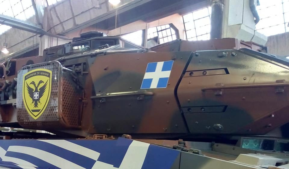 Δείτε εντυπωσιακές εικόνες από το  άρμα μάχης Leo 2 HEL της παρέλασης (φωτο)