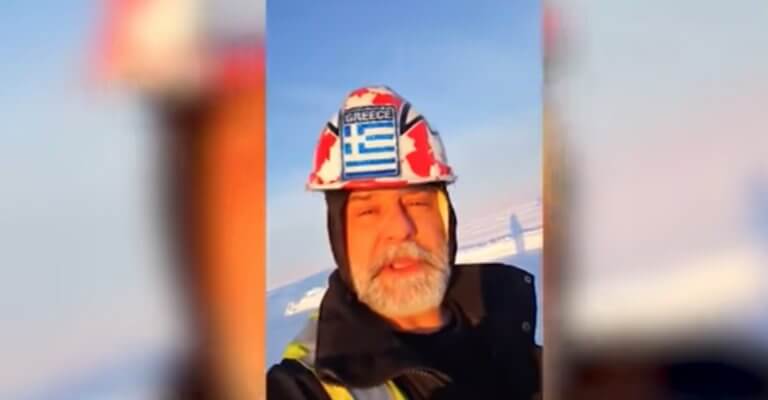 Οι Εύζωνες έφτασαν μέχρι τον Βόρειο Αρκτικό Κύκλο! (βίντεο)