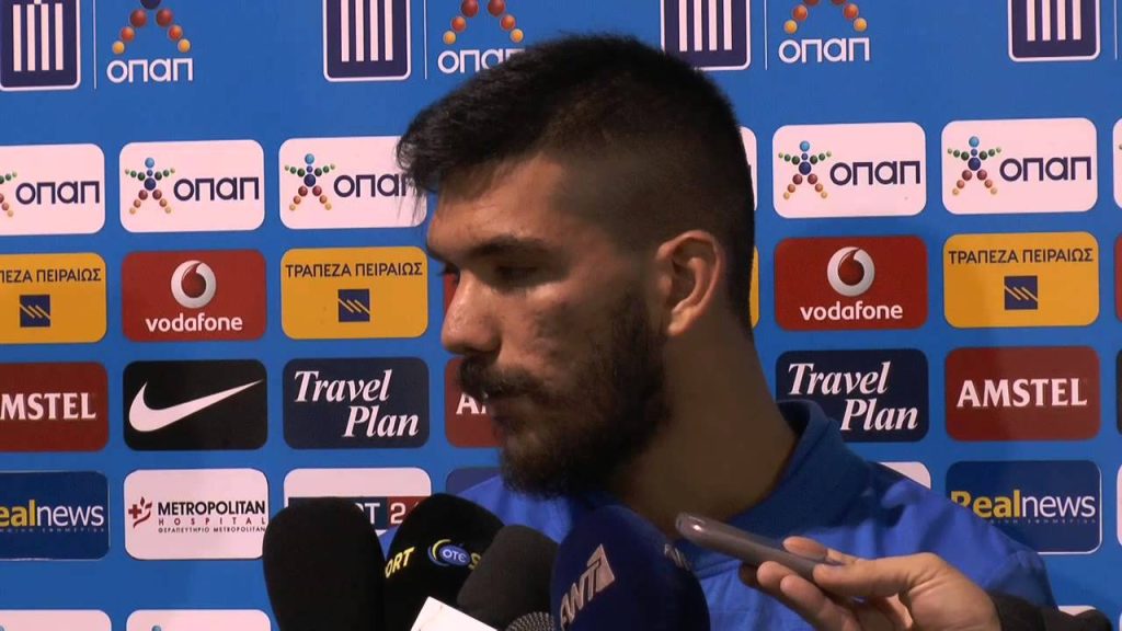 Εθνική Ελλάδας – Κολοβός: «Ανατριχιάζω κάθε φορά που ακούω τον εθνικό ύμνο»