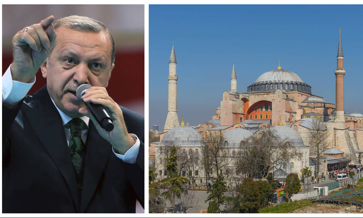 Οι ΗΠΑ καταδικάζουν τις δηλώσεις Ερντογάν για να γίνει η Αγία Σοφία τζαμί