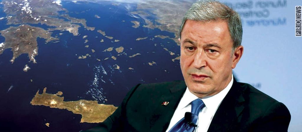 Θέατρο του παραλόγου από τον Χ.Ακάρ: «Η Ελλάδα να σεβαστεί το καθεστώς των νησιών του Αιγαίου»!