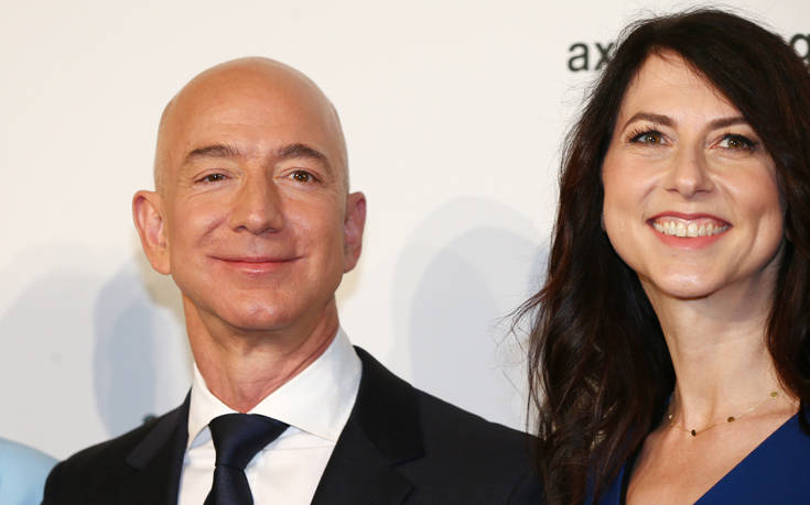 Πώς έγινε η μοιρασιά στο διαζύγιο του Τζεφ Μπέζος με την πρώην σύζυγό του (φώτο)