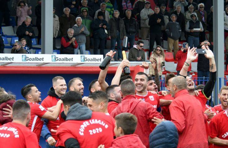 Βόλος: Πανηγύρια παιχτών και Μπέου για την άνοδο στην Α΄Εθνική