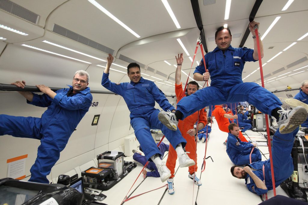 Παραβολικές πτήσεις – Μια άλλη οπτική στις συνθήκες έλλειψης βαρύτητας