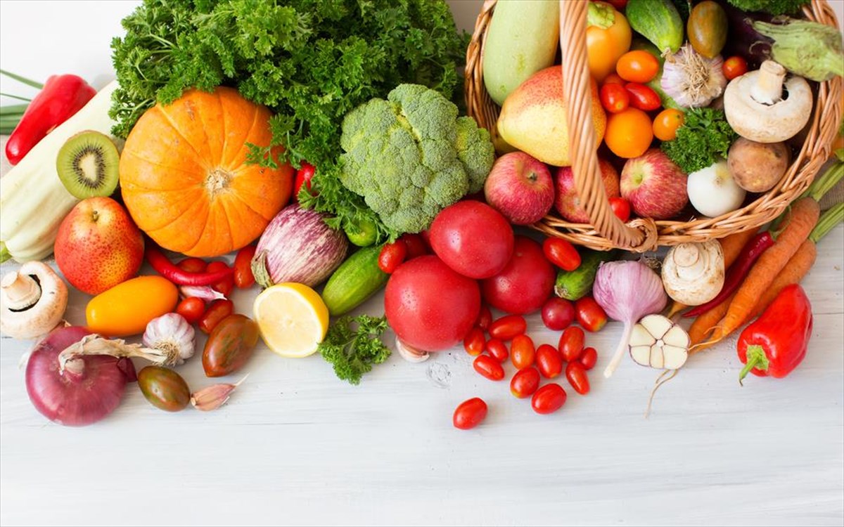δίαιτα με φρούτα και λαχανικά