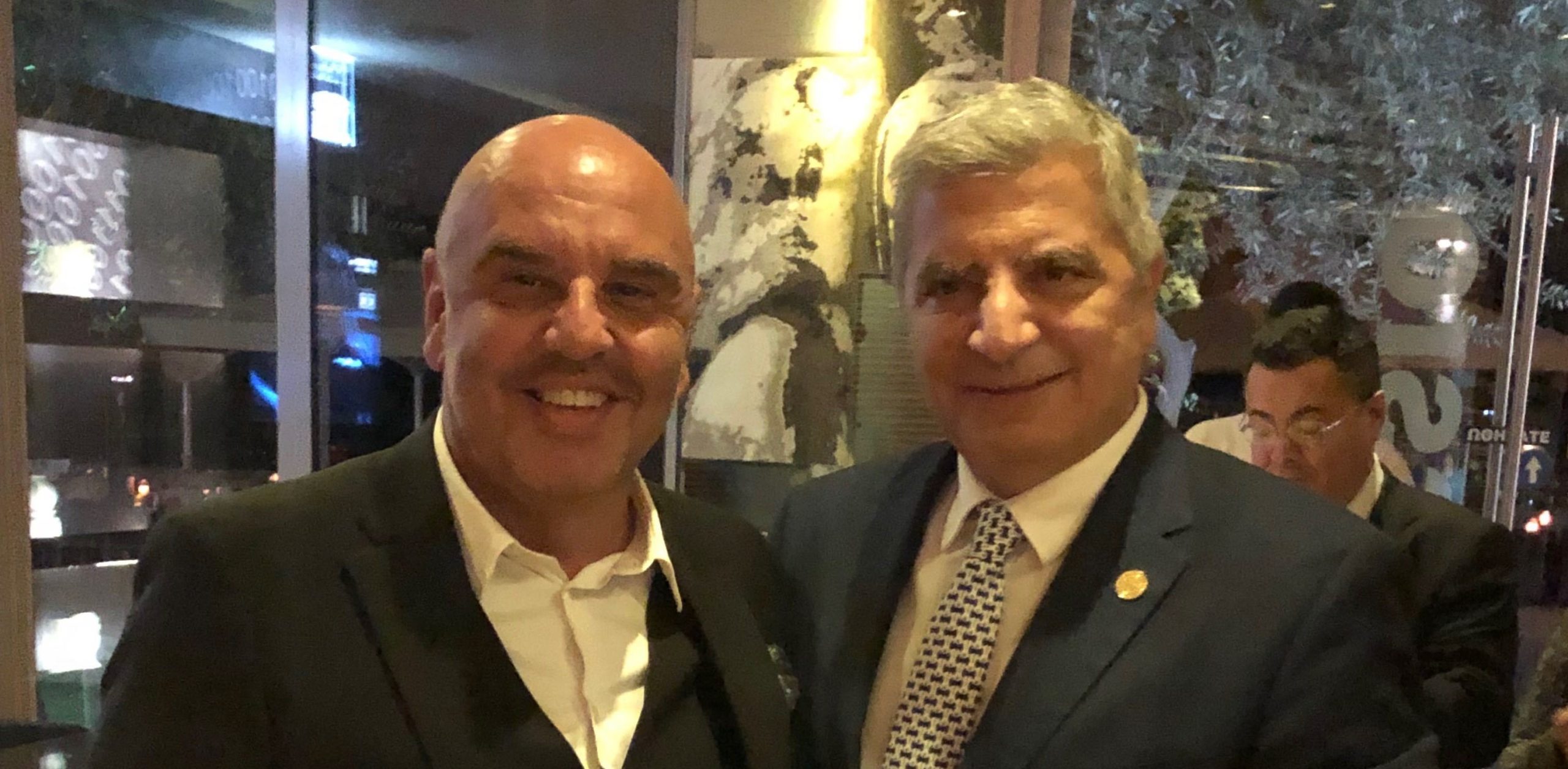 Συνάντηση του υποψήφιου Περιφερειάρχη Γιώργου Πατούλη και του υποψήφιου δημάρχου Γλυφάδας Τάσου Γκουριώτη