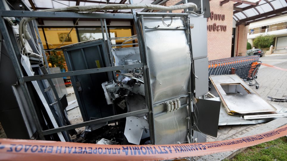 Νέο χτύπημα σε ΑΤΜ στην Παλλήνη