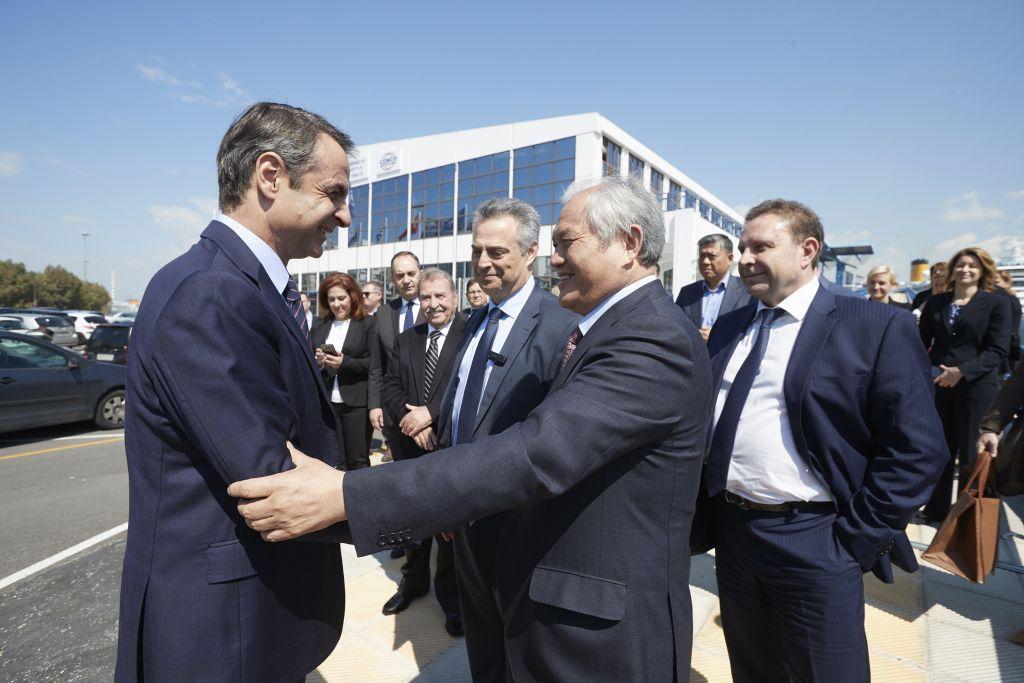 Κ.Μητσοτάκης: «Στηρίζουμε ανεπιφύλακτα το επενδυτικό σχέδιο της Cosco στον Πειραιά»