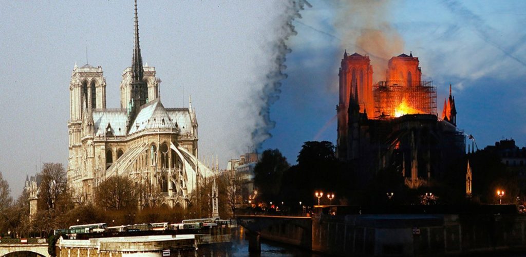 Παναγία των Παρισίων: Σκέψεις για έναν ξύλινο ναό στον περίβολο της εκκλησίας μέχρι να αποκατασταθούν οι ζημιές (βίντεο)