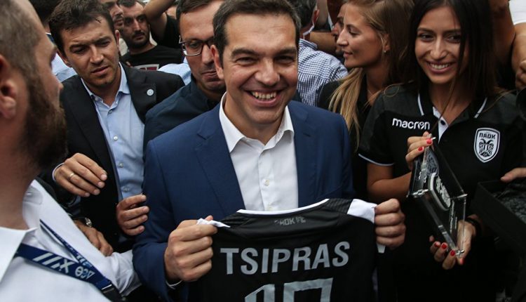 «Πάρτι» στο twitter με αυτό που είπε ο A.Τσίπρας για τον ΠΑΟΚ (φώτο)