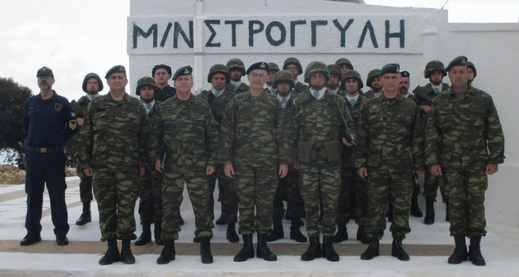 Επίσκεψη του Αρχηγού ΓΕΣ, Γεώργιου Καμπά, στις νήσους Ρω, Στρογγύλη, Μεγίστη και Σύμη (φώτο)