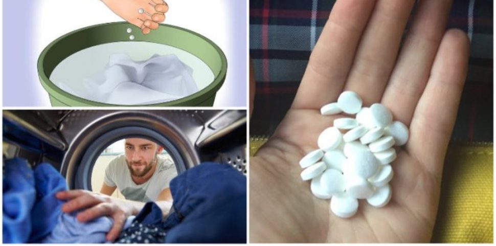 Δείτε ποιους επίμονους λεκέδες αφαιρεί η ασπιρίνη (βίντεο)