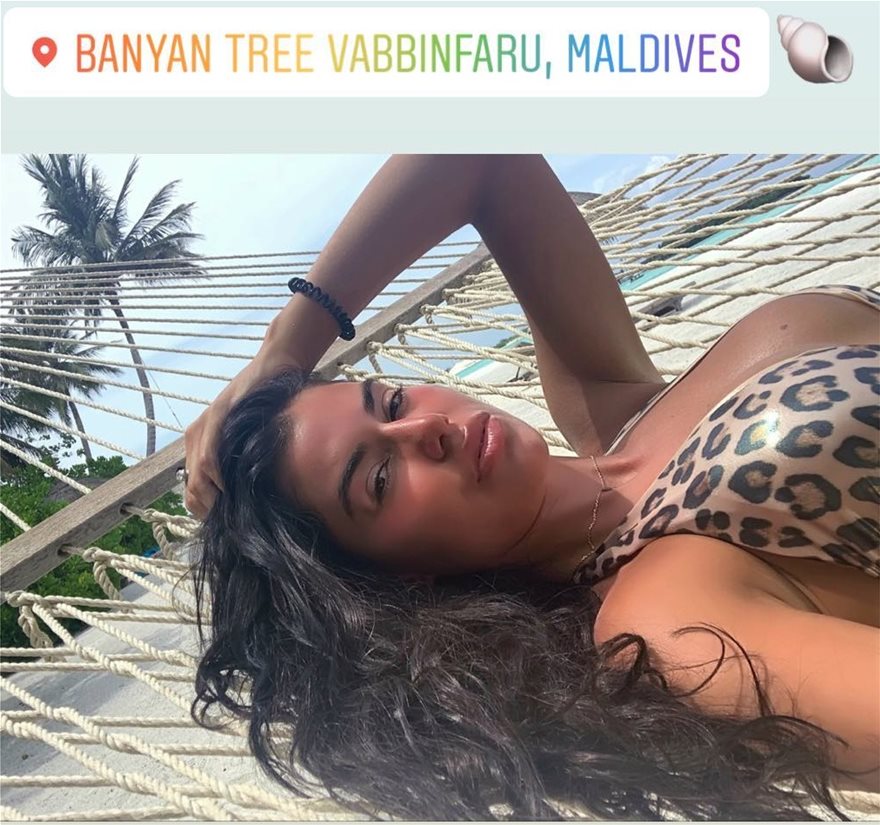 H Iωάννα Μπέλα χορεύει στις εξωτικές Μαλδίβες και ανάβει «φωτιές» (βίντεο)