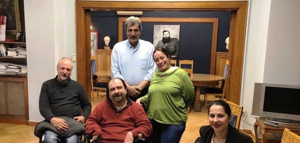 Ραντεβού Π.Πολάκη με ΑμεΑ και νέες αιχμές για τον Σ.Κυμπουρόπουλο