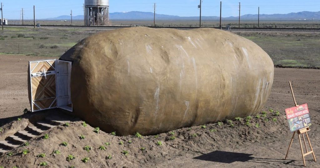 Το σπίτι-πατάτα κι άλλα τρελά του Airbnb που δεν θα πιστεύετε πως υπάρχουν (φωτο)