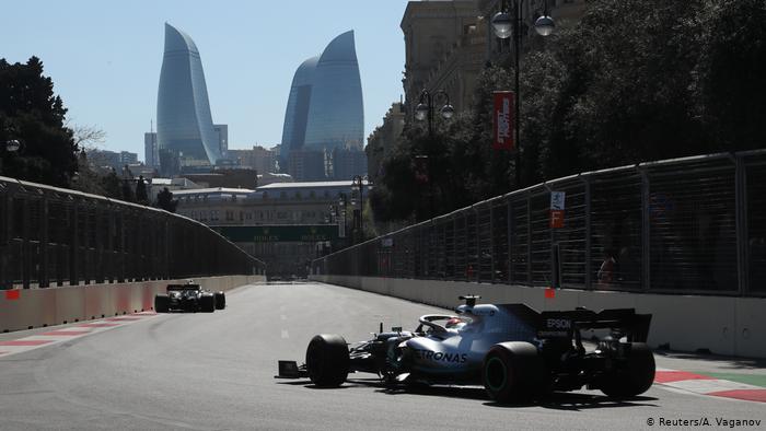 Ο Βάλτερι Μπότας κέρδισε το Γκραν Πρι του Αζερμπαϊτζάν