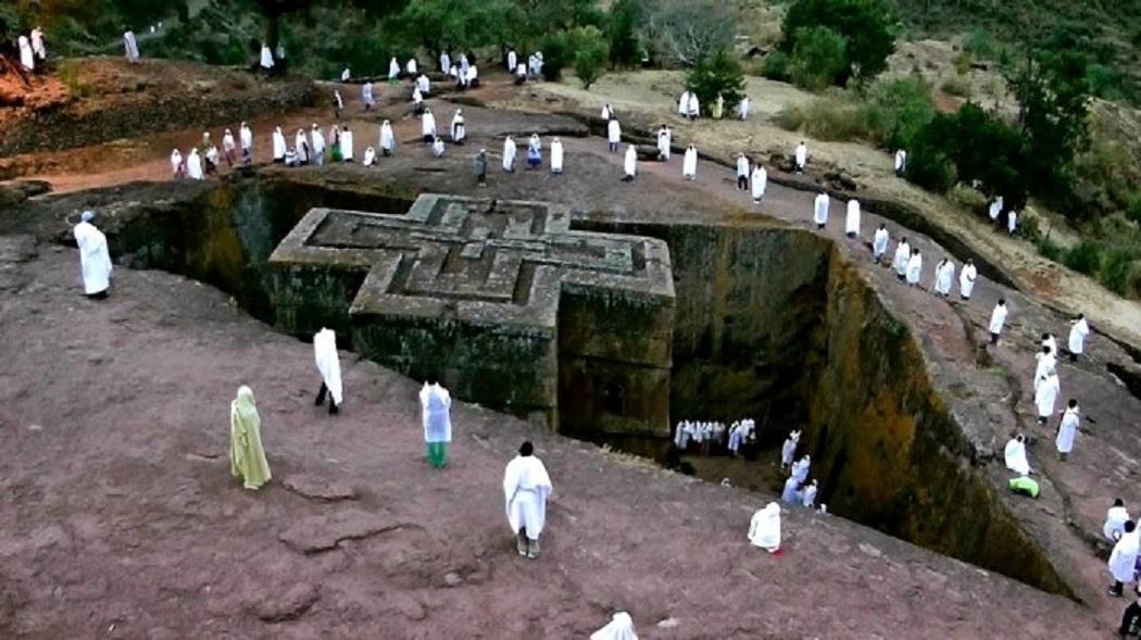 Αιθιοπία: Ο μυστηριώδης ναός του Αγίου Γεωργίου που χαρακτηρίζεται ως το «Όγδοο Θαύμα του κόσμου» (φώτο)