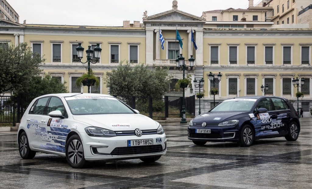 Το Volkswagen e-Golf για δεύτερη συνεχή χρονιά θριάμβευσε στο “Hi-Tech EKO Mobility Rally 2019”
