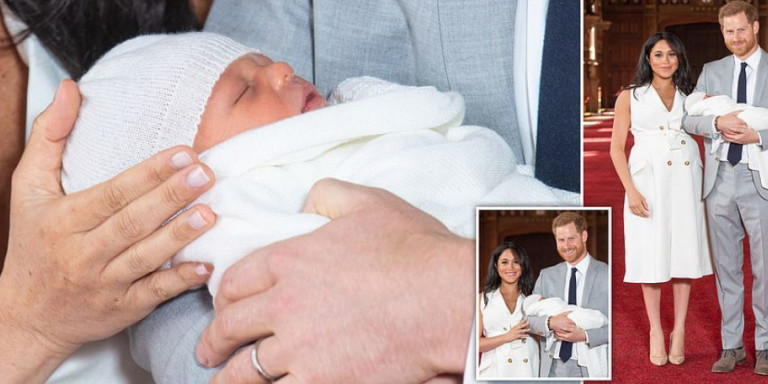 Στη δημοσιότητα οι πρώτες φωτογραφίες του βασιλικού μωρού της Μέγκαν και του Χάρι