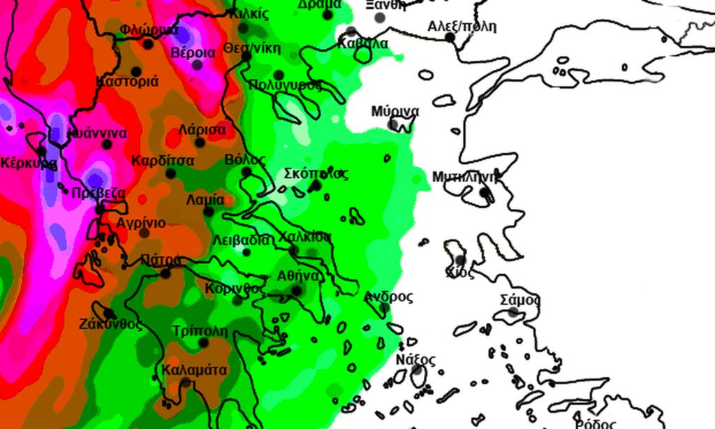 Καιρός: Αλλαγές το Σαββατοκύριακο με μπόρες και ανέμους