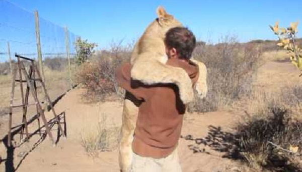 Άνθρωποι και άγρια ζώα οι καλύτεροι φίλοι! (βίντεο)